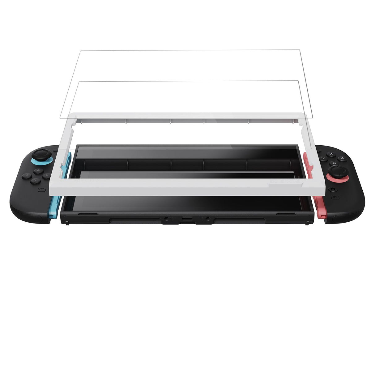 在庫あり」Nintendo Switch2専用ガラスフィルム「ガイド枠付き