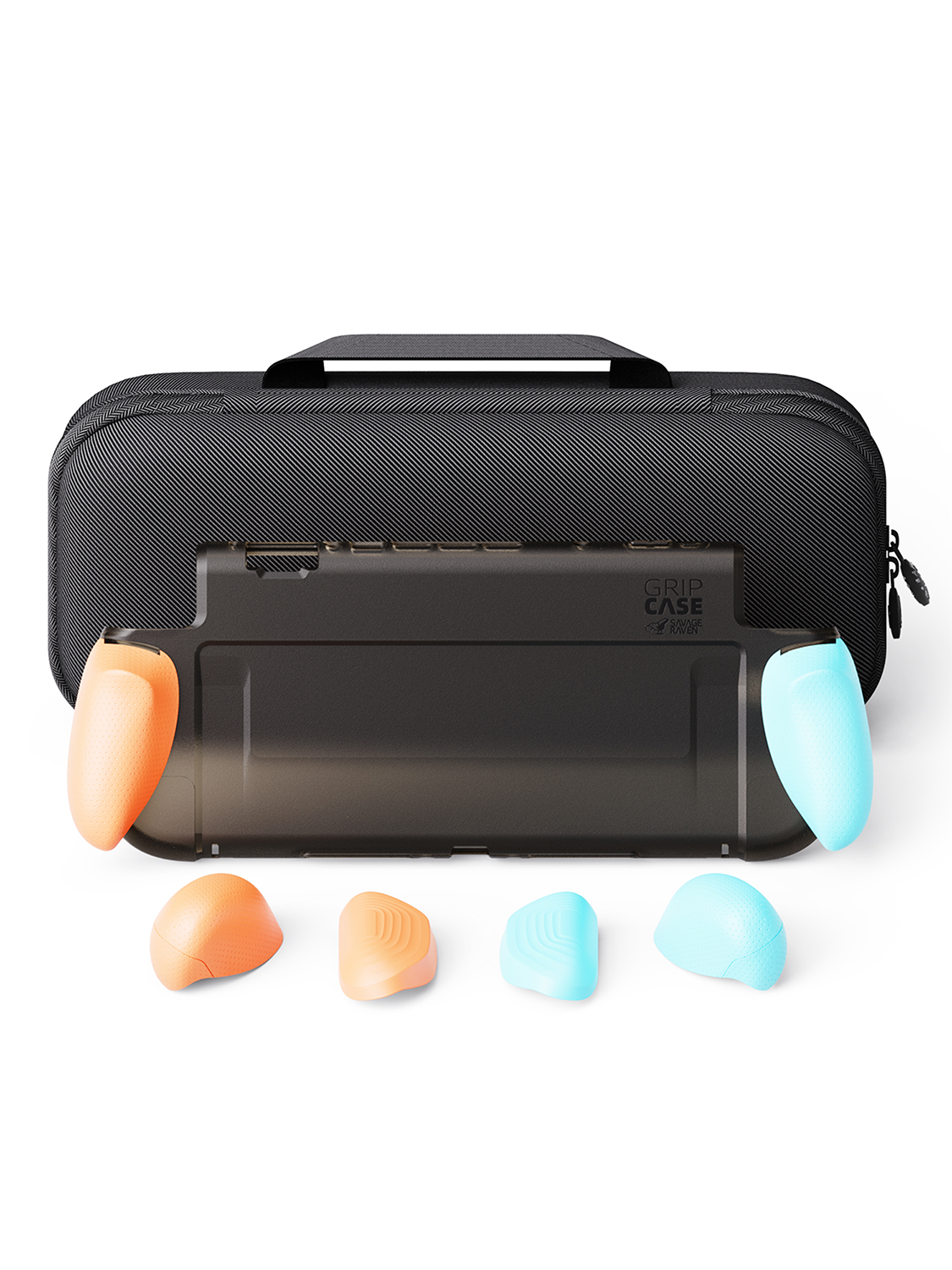 「在庫あり」Nintendo Switch2専用グリップケース「GripCase2」【純正ドック対応】｜Savage Raven by Skull & Co.