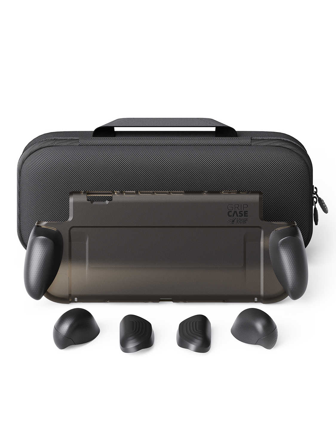 「在庫あり」Nintendo Switch2専用グリップケース「GripCase2」【純正ドック対応】｜Savage Raven by Skull & Co.
