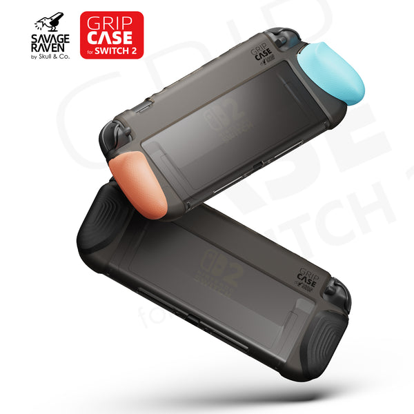 「在庫あり」Nintendo Switch2専用グリップケース「GripCase2」【純正ドック対応】｜Savage Raven by Skull & Co.