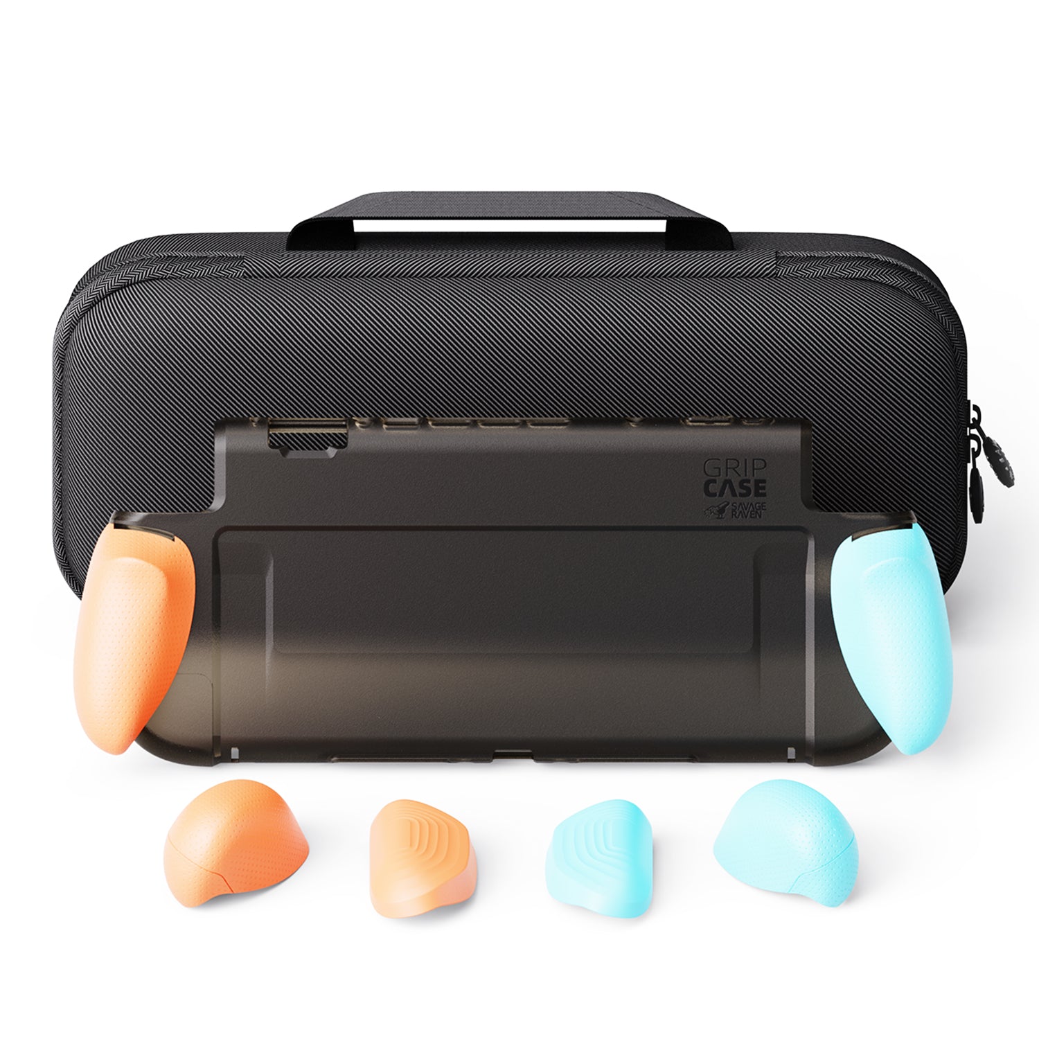 「在庫あり」Nintendo Switch2専用グリップケース「GripCase2」【純正ドック対応】｜Savage Raven by Skull & Co.