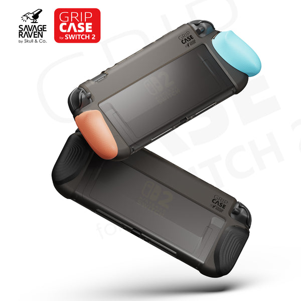 「在庫あり」Nintendo Switch2専用グリップケース「GripCase2」【純正ドック対応】｜Savage Raven by Skull & Co.