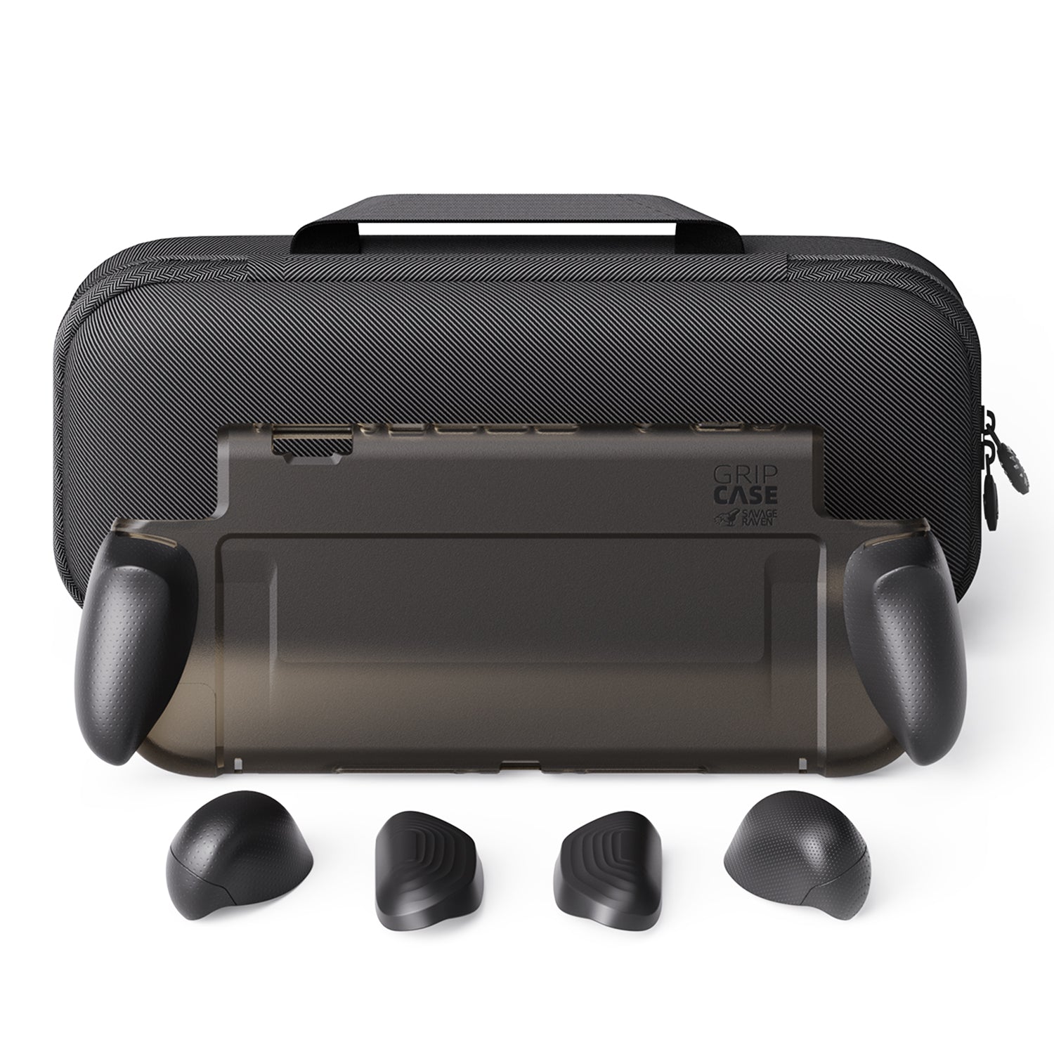 「在庫あり」Nintendo Switch2専用グリップケース「GripCase2」【純正ドック対応】｜Savage Raven by Skull & Co.