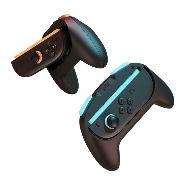 「在庫あり」Switch2対応ミニコン Joy-Con用 グリップカバー| Savage Raven by Skull & Co.