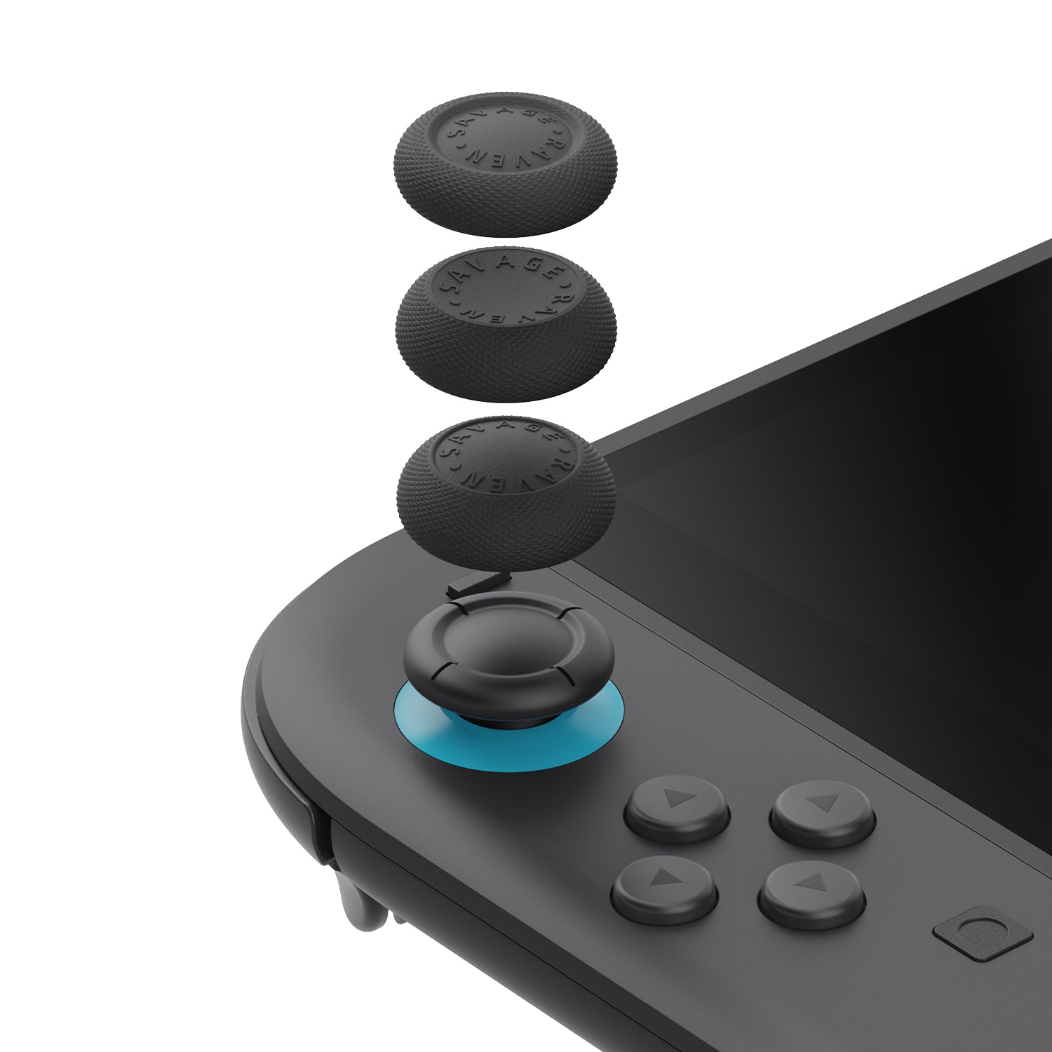 「在庫あり」Nintendo Switch2専用スティックキャップ三ペア三種類デザイン ｜Savage Raven by Skull & Co.