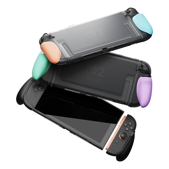Nintendo Switch2専用グリップケース「FissionGrip」【純正ドック対応 Nintendo Switch2専用グリップケース「FissionGrip」【純正ドック対応