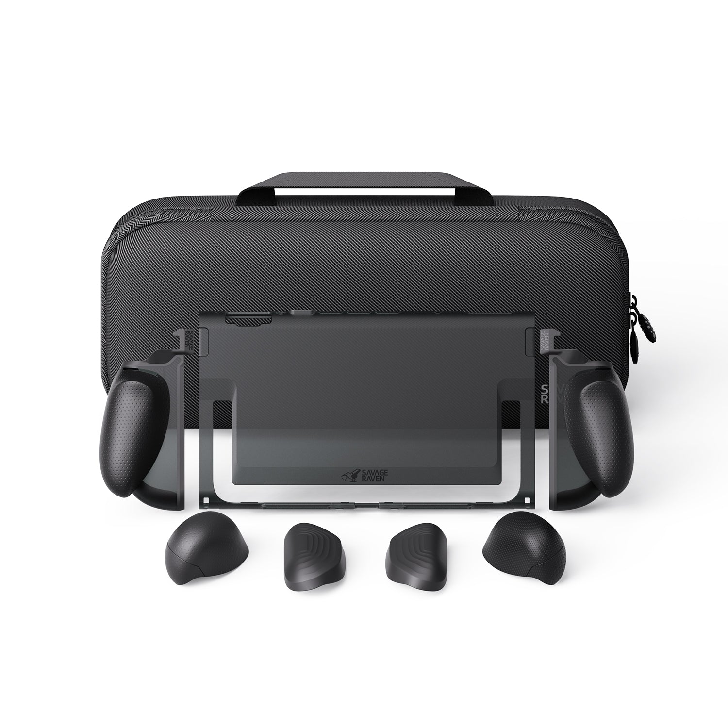 「予約セール販売開始」「11月中旬出荷」Nintendo Switch2専用グリップケース「FissionGrip2」【純正ドック対応】｜Savage Raven by Skull & Co.